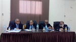جلسة حوار لمناقشة الصعوبات والمشاكل التى تواجه الطلاب الوافدين وسبل حلها