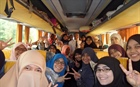وصول الفوج الأول "فتيات" إلي المعسكر الصيفي لمدينة البعوث الإسلامية فى الإسكندرية