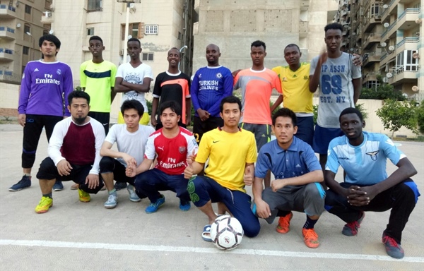 طلاب الصومال يحصدون المركز الأولى في "كرة القدم" للفوج الأول بالمعسكر الصيفي لمدينة البعوث