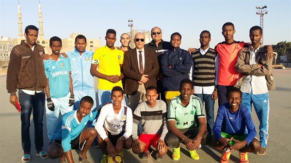 الصومال يحقق المركز الأول في بطولة كرة القدم بمدينة البعوث الإسلامية