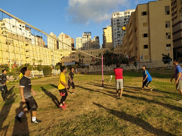 انطلاق المهرجان الرياضي للطلاب الوافدين بمدينة البعوث بالإسكندرية
