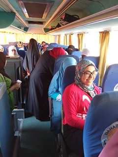 وصول الفوج الثالث للمعسكر الصيفي للفتيات إلى الإسكندرية